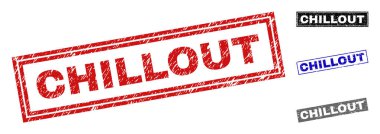 Grunge Chillout dikdörtgen pullar çizik