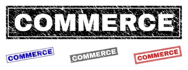 Grunge ticaret dikdörtgen filigranlar çizik