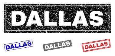 Grunge Dallas dikdörtgen filigranlar dokulu