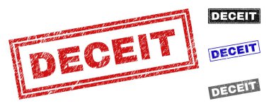 Grunge aldatma dikdörtgen filigranlar çizik