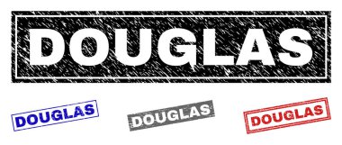 Grunge Douglas dikdörtgen filigranlar çizik