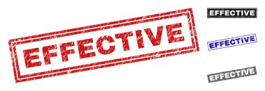 Grunge etkili dikdörtgen damga mühürler dokulu