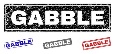 Grunge gevezelik dikdörtgen filigranlar dokulu