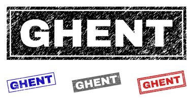 Grunge Ghent dikdörtgen pullar çizik