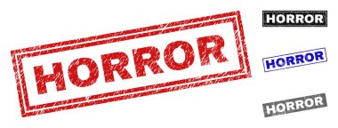 Grunge korku dikdörtgen filigranlar çizik