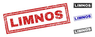 Grunge Limnos dikdörtgen filigranlar dokulu