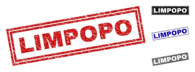 Grunge Limpopo dikdörtgen filigranlar dokulu