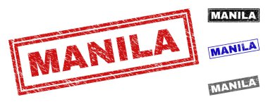 Grunge Manila dikdörtgen filigranlar dokulu