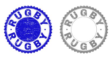 Grunge Rugby filigranlar dokulu