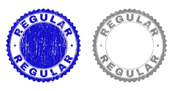 Grunge RegULAR Подряпаний штамп Ущільнення — стоковий вектор