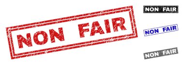 Grunge sigara adil çizilmiş dikdörtgen filigranlar