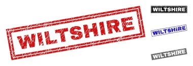 Grunge Wiltshire dikdörtgen pullar çizik