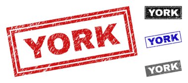 Grunge York dikdörtgen filigranlar dokulu