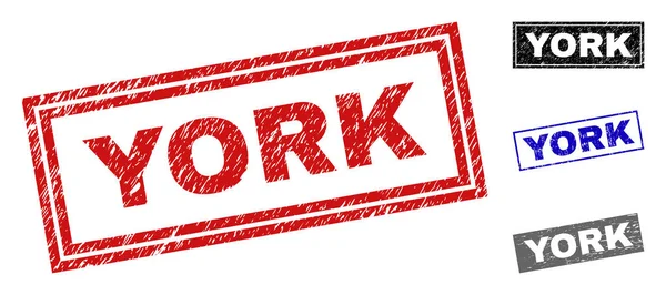 Grunge York dikdörtgen filigranlar dokulu