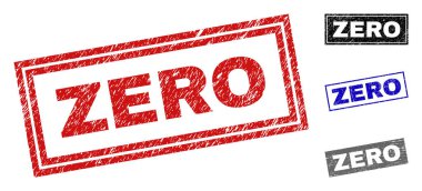 Dikdörtgen damga mühürler Grunge sıfır çizik