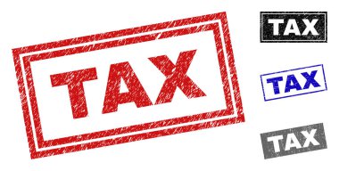 Grunge vergi dikdörtgen pullar dokulu