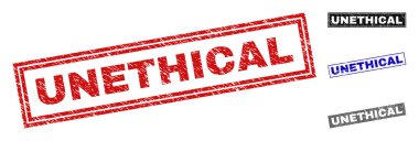 Grunge etik olmayan dokulu dikdörtgen filigranlar