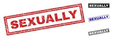 Grunge cinsel dikdörtgen pullar dokulu