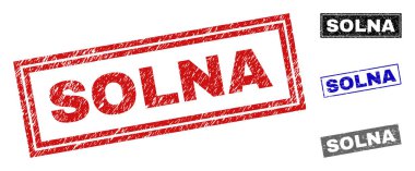 Grunge Solna dikdörtgen filigranlar çizik