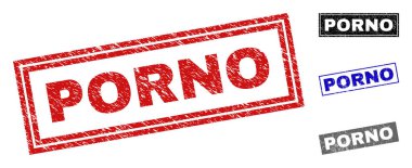 Grunge porno dokulu dikdörtgen pullar