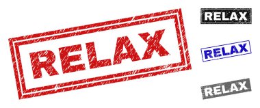 Grunge Relax dokulu dikdörtgen Filigranlar