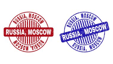 Grunge Rusya, Moskova yuvarlak filigranlar çizik