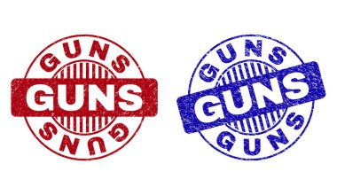 Grunge silah yuvarlak filigranlar çizik