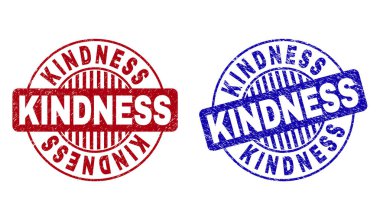 Grunge iyilik yuvarlak pul çizik