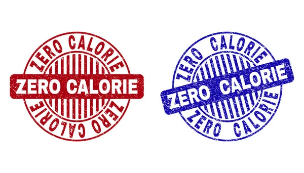 Zero calorie sign or stamp Royalty Free Vector Image