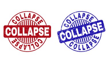 Grunge Collapse çizik yuvarlak Filigranlar