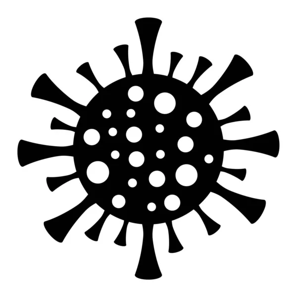 Corona Virus - Vektor Ikon Illustration — Stock vektor