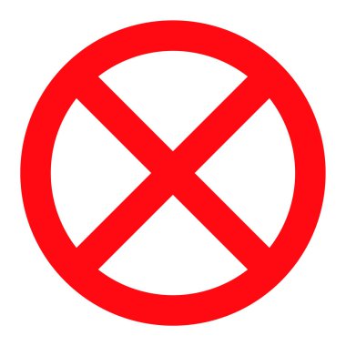 Durduruldu - Vektör Simgesi İllüstrasyonu