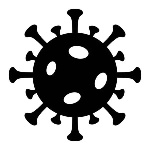 Covid Virus - Vektor Ikon Illustration — Stock vektor