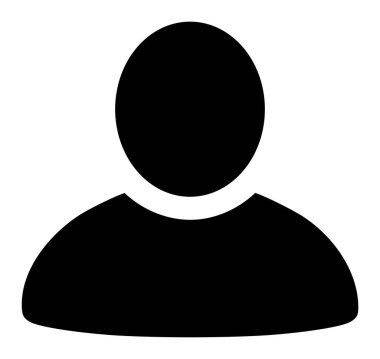 Man - Vektör Simgesi İllüstrasyonu