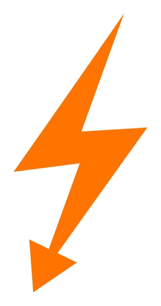 Електричний удар - ілюстрація растрової ікони — стокове фото