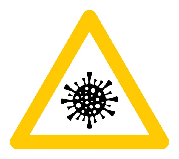 Virus Danger - Raster Icon Illustration