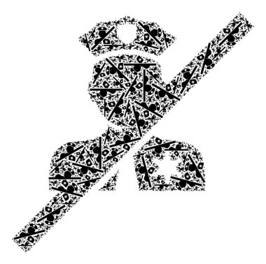 Kara Liste Polis Özyinelemesi Polis Simgeleri