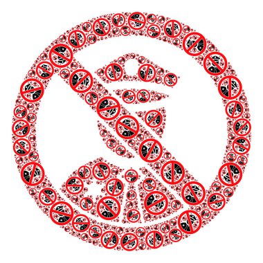 ForbiPolice Polis Simgelerinin Özyinelemeli Kompozisyonu