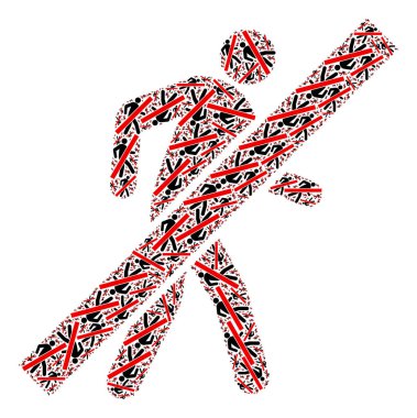 Yürüyen Adam Durdurma Kolajı Yürüyen Adam Ögelerini Durdur