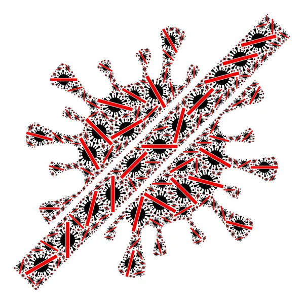 Koronavirüs Ögelerini Kaldırma Özyinelemeli Kolajını Kaldır