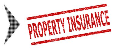 Özellik Sigortası Mührü ve Yarım Tonlu Noktalı Ok Başlığı Sağa