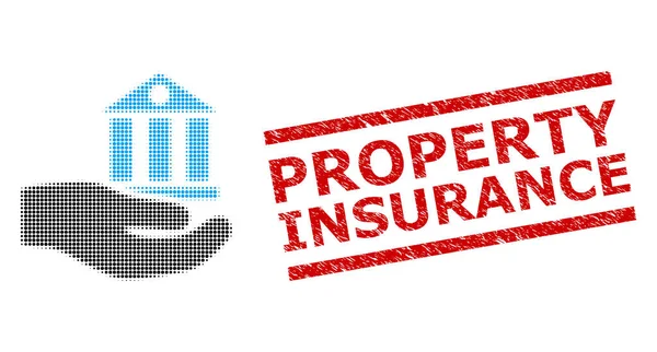 Desenli Özellik Sigortası Mührü ve Yarım Tonlu Banka Servisi