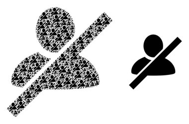 İzin Verilmeyen Adam Mozaiği ve Temel Simgesi