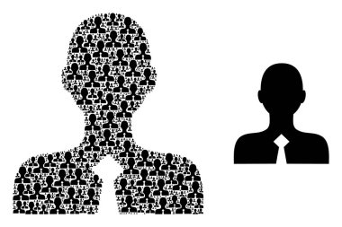 Resmi Kişiler ve Orijinal Simgeler Kolajı