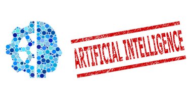 Çizilmiş Yapay Zeka Mühür Taklidi ve Çemberlerin Cyborg Vites Bileşimi