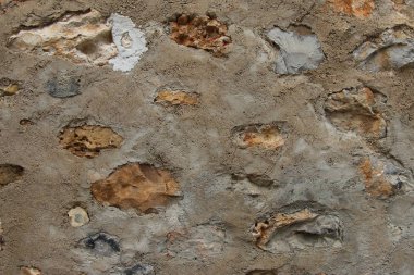 Antik taş duvar. Eski taş