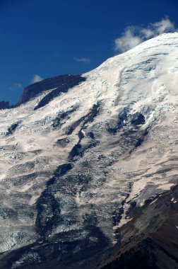 Glacier in Mount Rainier National Park, Washington