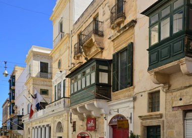 Malta 'nın başkenti Valletta' daki Tarihi Borsa