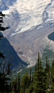 Glacier in Mount Rainier National Park, Washington