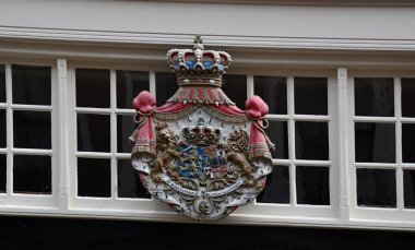 Hollanda 'nın başkenti Den Haag' ın tarihi binası.